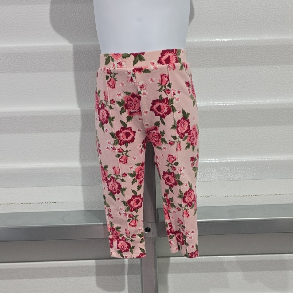 Garanimals Light Pink Floral Leggings‎ Size 18 M9nths NWOT